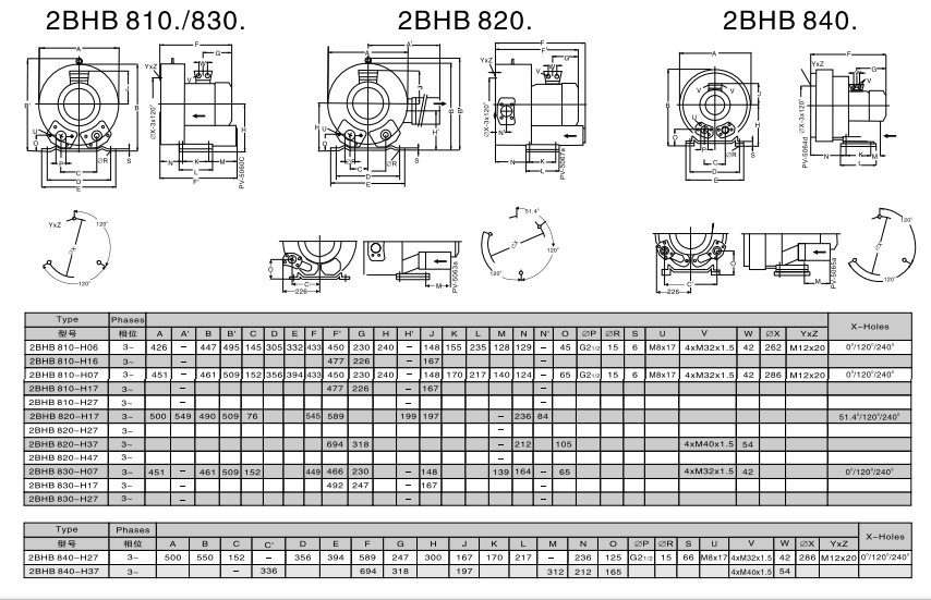 气环式真空泵尺寸图2BHB810.png