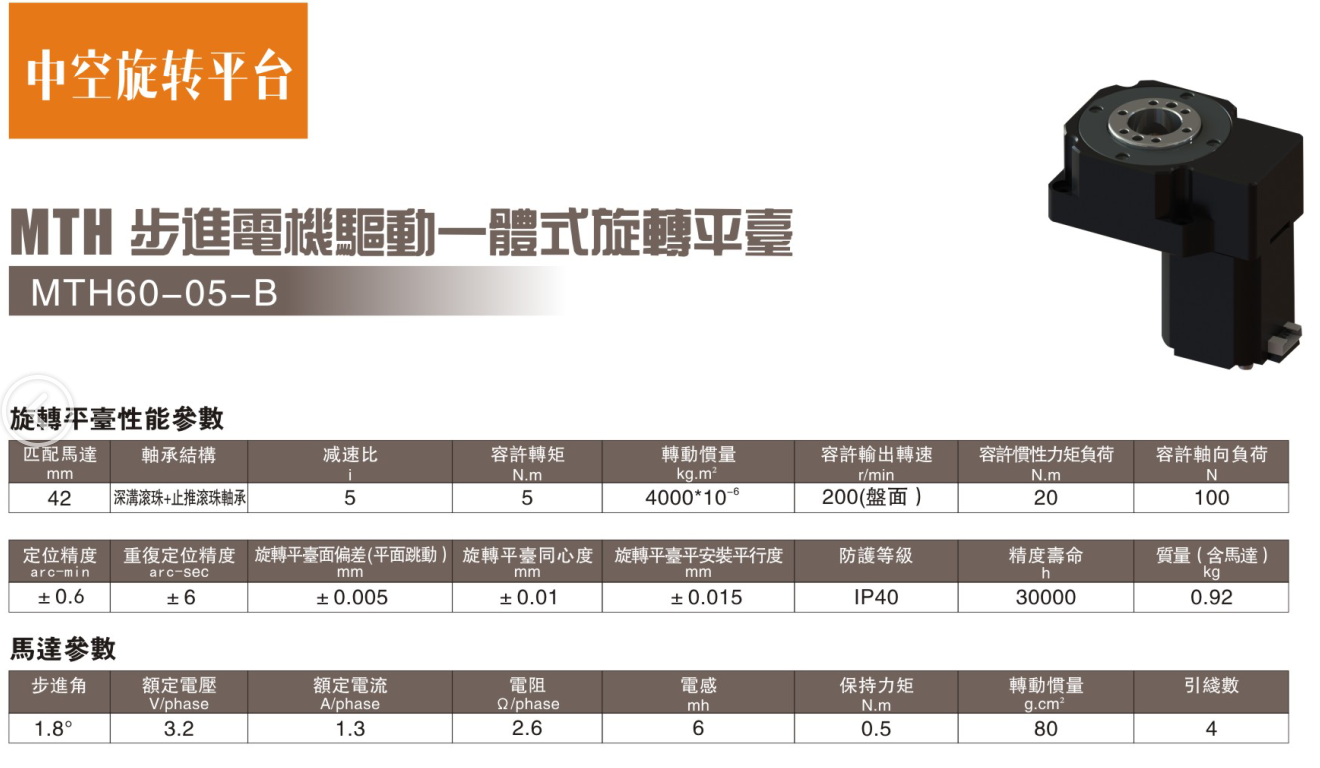 步进电机驱动一体式旋转平台MTH60-05-B参数.png