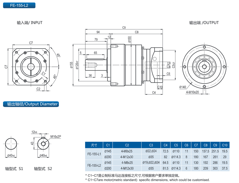 精密行星减速机FE系列性能资料9.png